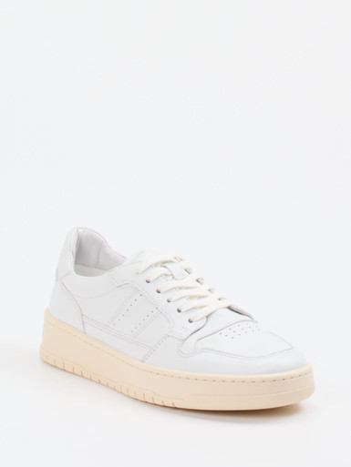 Konstantin Starke – Sneaker aus Kalbleder Weiß