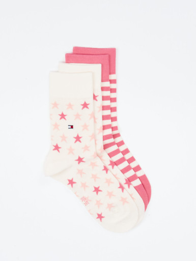 Tommy Hilfiger – Socken aus Textil in Pastelltönen