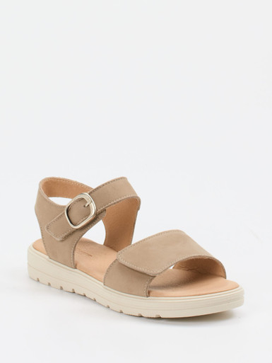 Ralph Harrison Classic – Sandalen aus Nubukleder braun