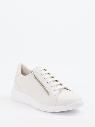 Solidus – Sneaker aus Kalbleder Offwhite