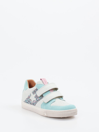 Froddo – Klett-Sneaker aus Veloursleder Offwhite