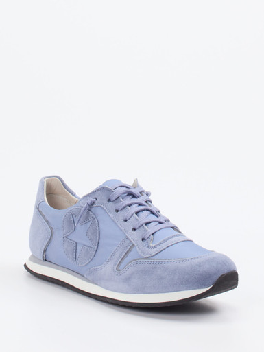 Kennel & Schmenger – Sneaker aus Veloursleder in Lavendel