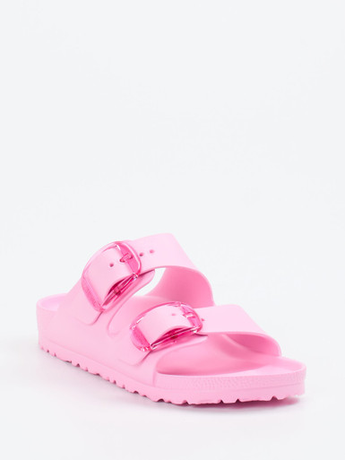 Birkenstock – Zweiriemer-Sandalen aus Synthetik rosa