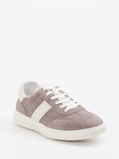 Daniel Kenneth – Sneaker aus Veloursleder taupe