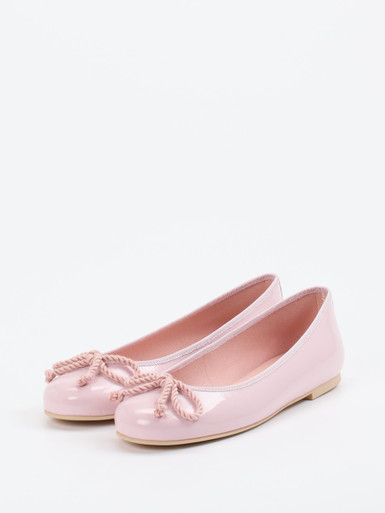 Pretty Ballerinas – Ballerinas aus Lackleder in Rosé