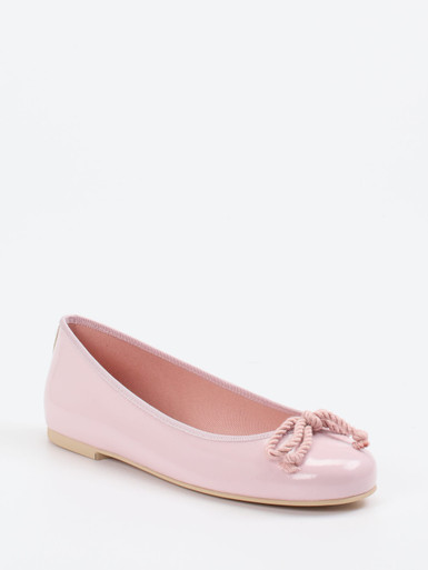 Pretty Ballerinas – Ballerinas aus Lackleder in Rosé