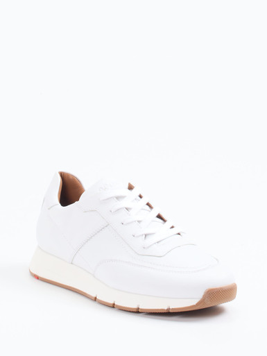 Lloyd – Sneaker aus Glattleder Weiß