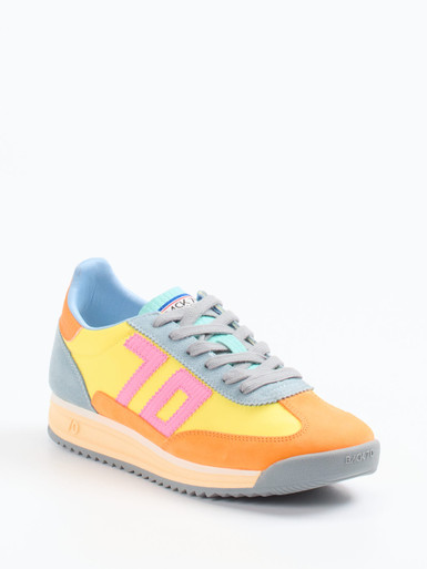 Back 70 – Retro-Sneaker aus Veloursleder und Textil