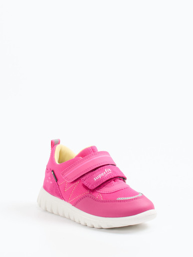 Superfit – Klettsneaker aus Synthetik in Pink