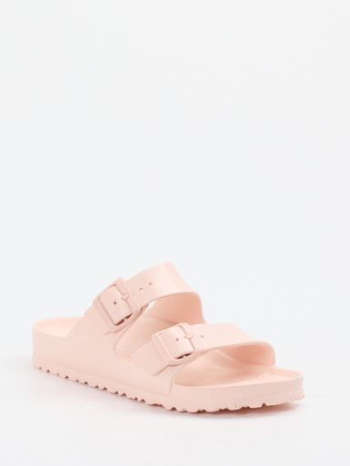 Birkenstock – Zweiriemen-Sandale aus Synthetik rosa