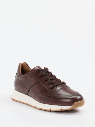 Lloyd – Leder-Sneaker aus Kalbleder Dunkelbraun