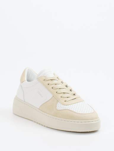 Copenhagen – Sneaker aus Velour/Leder in Beige