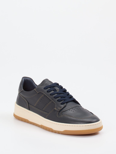 Konstantin Starke – Sneaker aus Kalbleder Dunkelblau