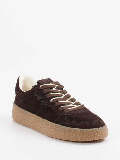Kennel & Schmenger – Sneaker aus Veloursleder Dunkelbraun