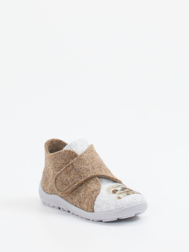 Superfit – Kinderhausschuh aus Filz braun