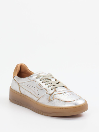 Lemargo – Sneaker aus Metallicleder in Silber