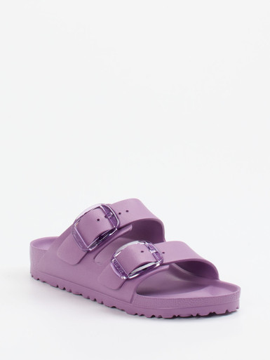 Birkenstock – Zweiriemer-Sandale aus EVA Flieder
