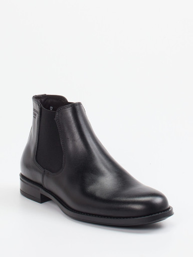 Konstantin Starke – Chelsea Boots aus Kalbleder schwarz