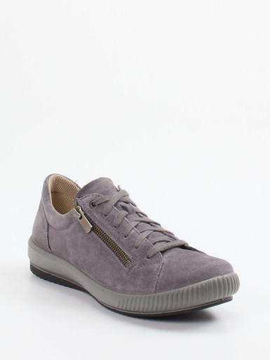 Legero – Sneaker aus Veloursleder in Grau