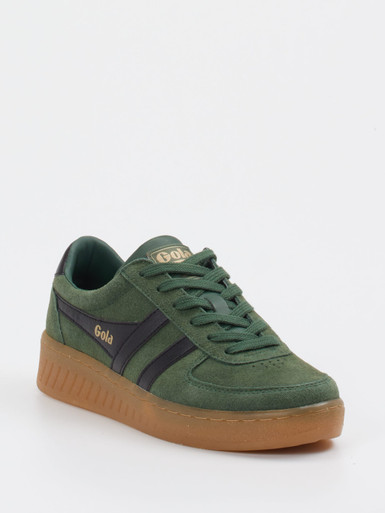 Gola – Retro-Sneaker aus Veloursleder grün