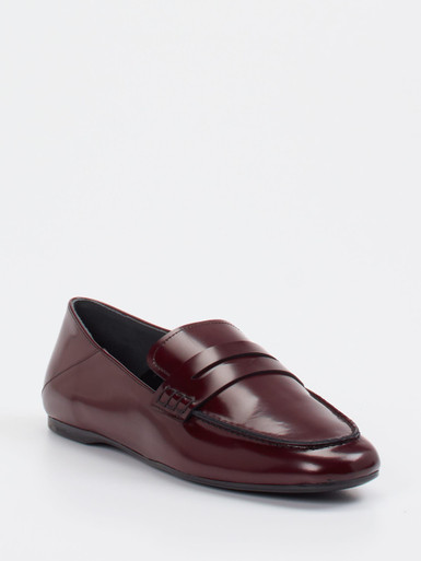 Konstantin Starke – Loafer aus Hochglanzleder Bordeaux