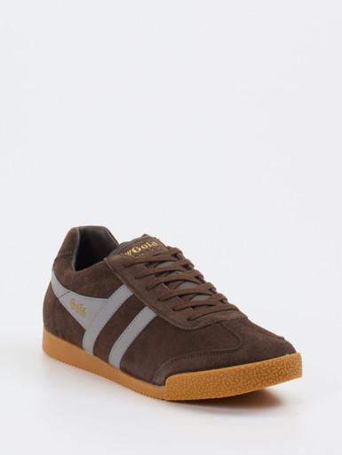 Gola – Retro-Sneaker aus Veloursleder braun