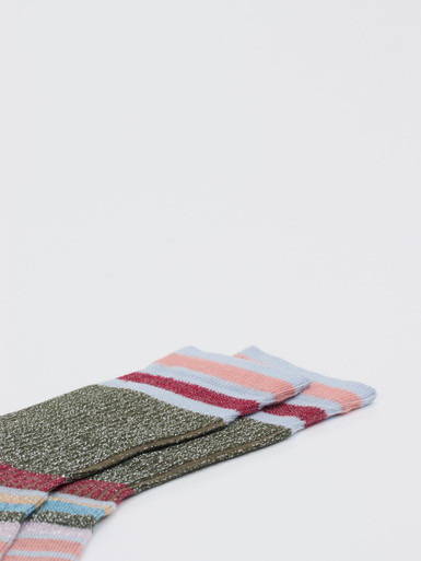 Damensocken gemustert