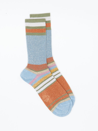 Damensocken gemustert