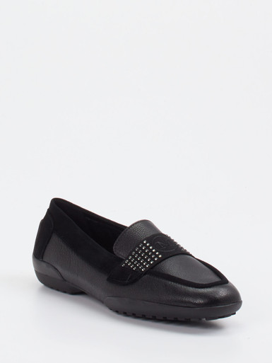 Mania – Loafer aus Kalbleder in Schwarz