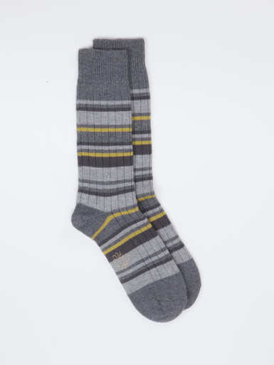 Herrensocken gemustert