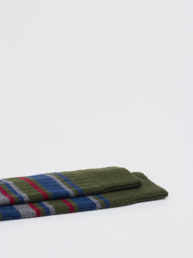 Herrensocken gemustert