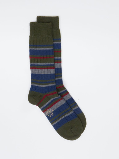 Herrensocken gemustert