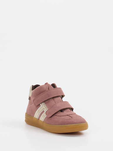 Froddo – High-Top-Sneaker aus Veloursleder altrosa