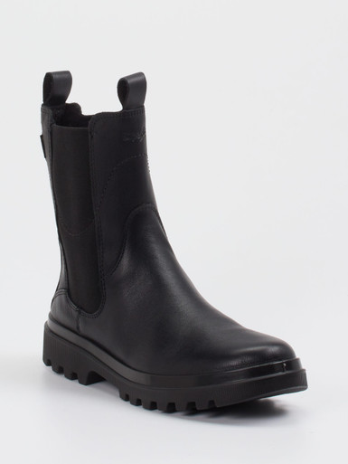 Superfit – Chelsea Boots aus Kalbleder schwarz