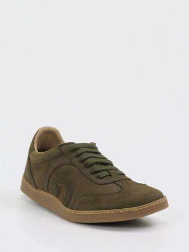 El Naturalista – Sneaker aus Nubukleder in Olivgrün