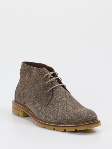 Floris van Bommel – Desert Boots aus Kalbleder braun