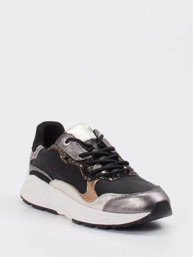 XSENSIBLE – Sneaker aus Metallic im Chunky-Design