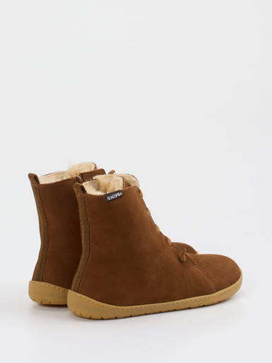 Snipe – Stiefeletten aus Nubukleder cognacbraun