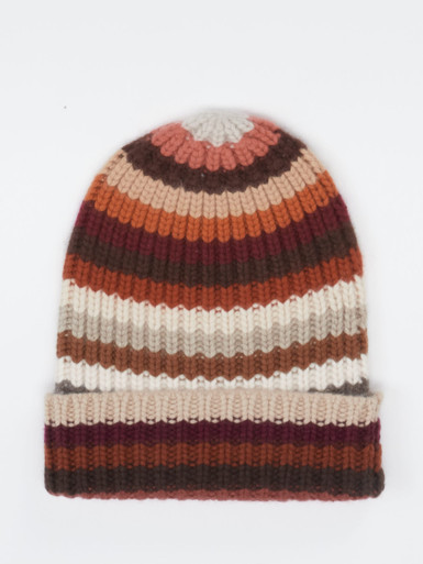 HURRAY – Strickmütze aus Kaschmir in Retro-Optik