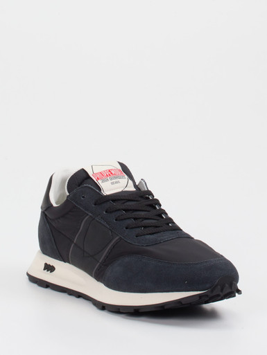 Philippe Model – Sneaker aus Veloursleder und Nylon Schwarz