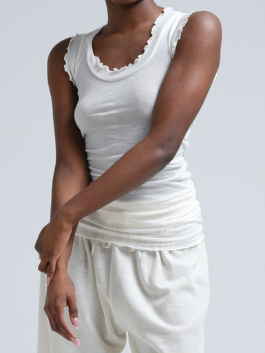 Flounce Tank Top