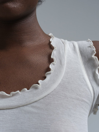 Flounce Tank Top