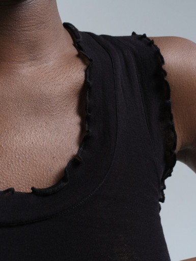 Flounce Tank Top