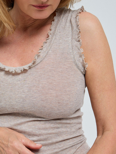 Flounce Tank Top