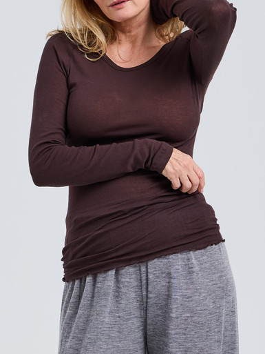 Cotton Elvira Langarmshirt-93532090001