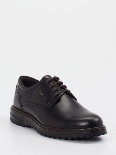 Josef Seibel – Derby-Schnürschuh aus Kalbleder Schwarz