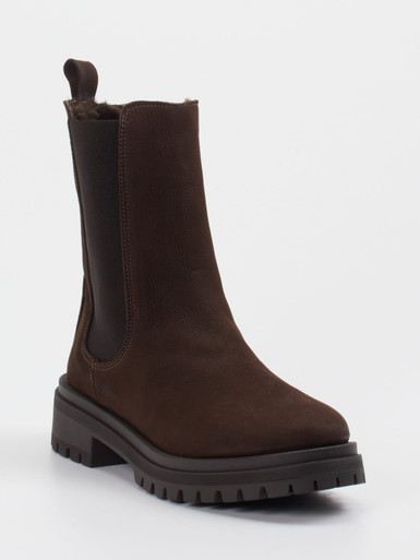 Andrea Puccini – Chelsea Boots aus Nubukleder braun