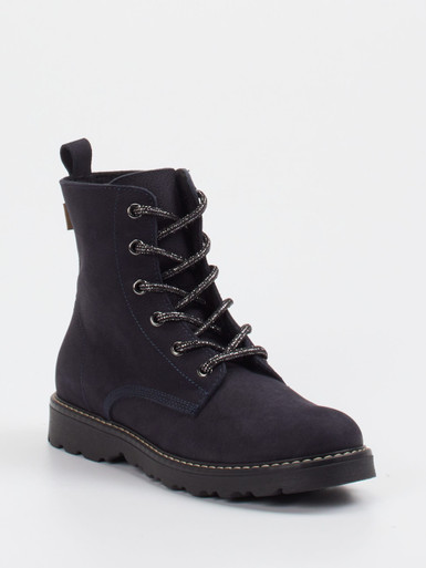 Ralph Harrison Classic – Schnürboots aus Nubukleder Dunkelblau