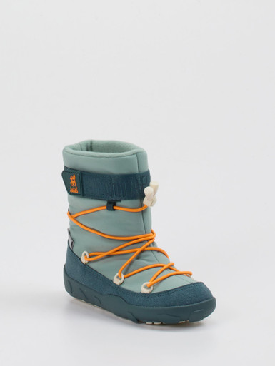 Affenzahn – Winterboots aus Textil in Blaugrau