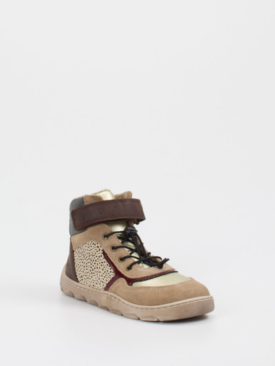 develab – Stiefeletten aus Veloursleder braun